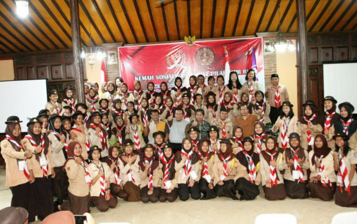 Tiga Pesan MPR untuk Penegak Pramuka Kwarda Semarang