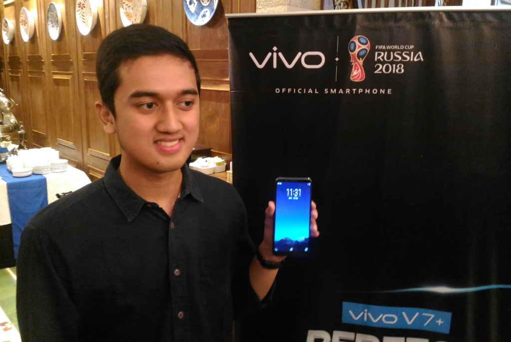 Vivo mengklaim fitur Face Access yang ditawarkan Vivo V7 Plus lebih aman dibandingkan pendahulunya.