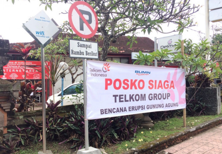 Antisipasi Letusan Gunung Agung, TelkomGroup Siapkan Layanan Komunikasi