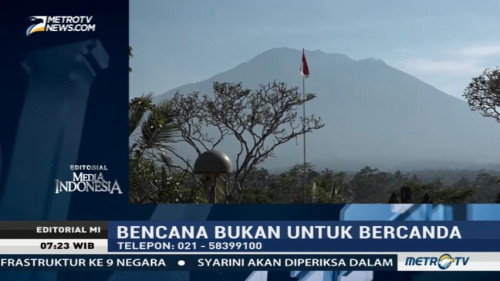 Bencana Bukan untuk Bercanda