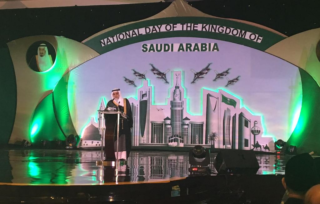 Duta Besar Arab Saudi untuk Indonesia, Osama bin Mohammed Abdullah Al Shuaibi (Foto: Fajar Nugraha/Metrotvnews.com).