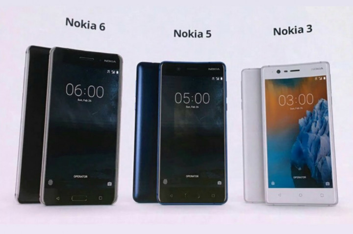 Nokia 3, 5 dan 6 Bakal Kedatangan Android Oreo