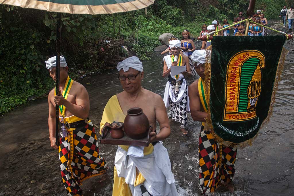 Upaya Jaga Sumber Mata Air dengan Merti Kali