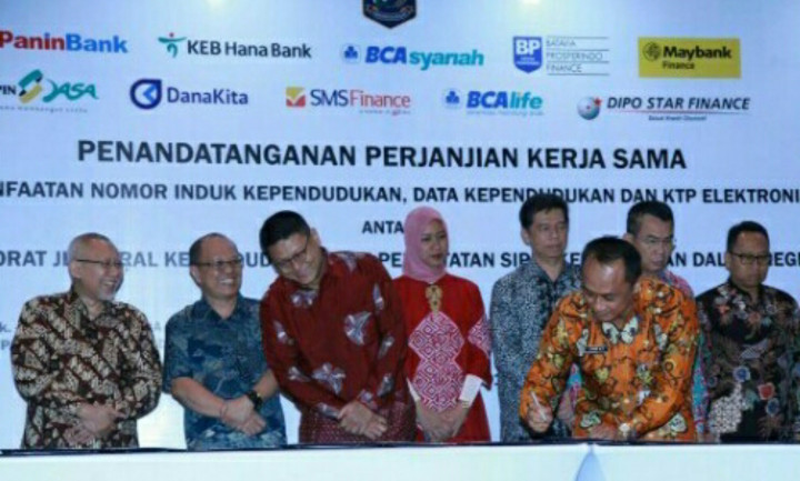 10 Lembaga Keuangan Kerja Sama Pemanfaatan NIK dan e-KTP