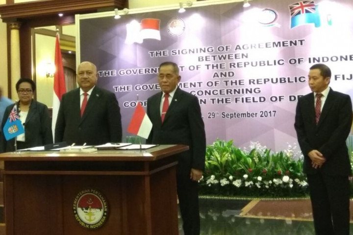 Indonesia-Fiji Sepakat Perkuat Kerja Sama Pertukaran Intelijen Militer
