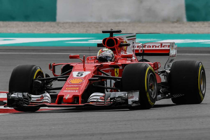 Vettel Tercepat pada Latihan Kedua GP Malaysia