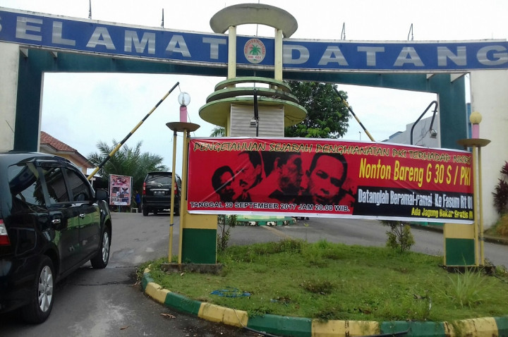 Acara Nobar Film G30S/PKI di Tanjungpinang Digelar Santai