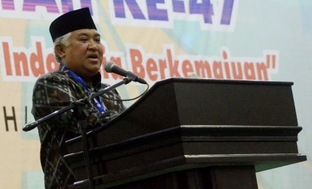 Din Syamsudin Minta Presiden Turun Tangan soal Isu Senjata