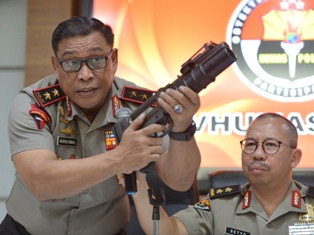 Polri Bantah Senjata untuk Brimob Mematikan