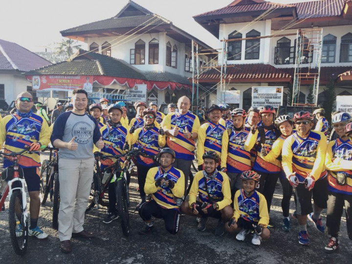 Tour de Sinabung 4 Tingkatkan Pariwisata di Kawasan Danau Toba