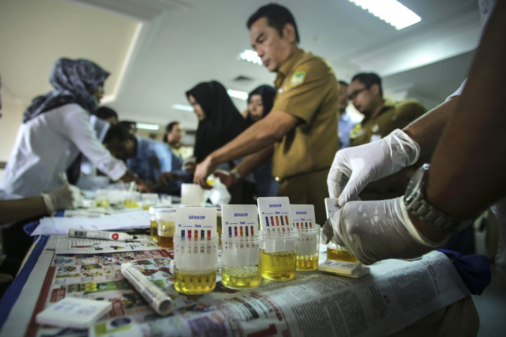 Pegawai PN Gorontalo Tes Urine