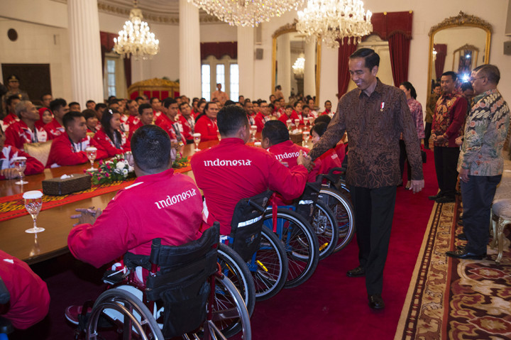 Jokowi Bangga Atas Prestasi Atlet Para Games
