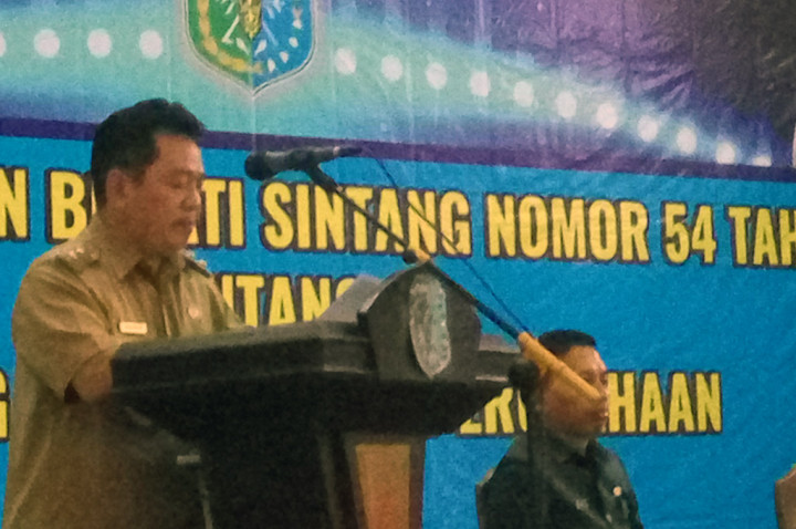 Pemkab Sintang Bakal Menandatangani Pakta Integritas Terkait CSR