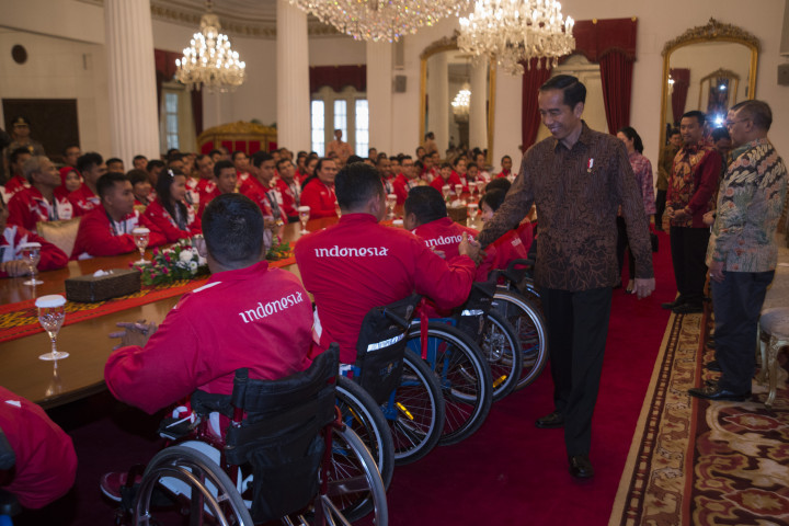 Presiden Minta Bonus Atlet Para Games segera Dicairkan