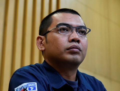 Kepala Bagian Pemberitaan dan Informasi KPK Priharsa Nugraha. (Foto: Antara/Reno Esnir).