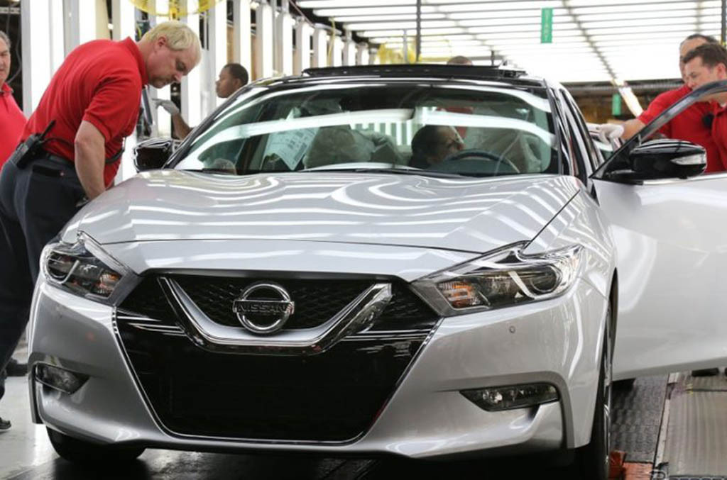 Kini sebagian besar produksi Nissan dilakukan di luar Jepang. Responsejp