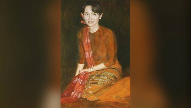 Kecam Krisis Rakhine, Universitas Oxford Copot Lukisan Aung San Suu Kyi