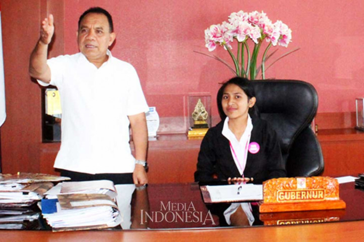 Sehari Jadi Gubernur NTT Memotivasi Pelajar Wujudkan Mimpi