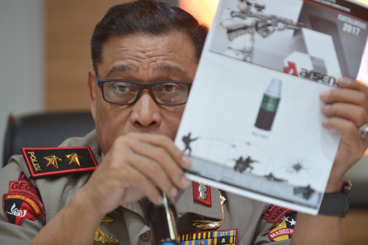 Jejak Pemenang Lelang Senjata Polri