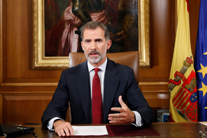 Raja Spanyol Tolak Kemerdekaan Catalonia