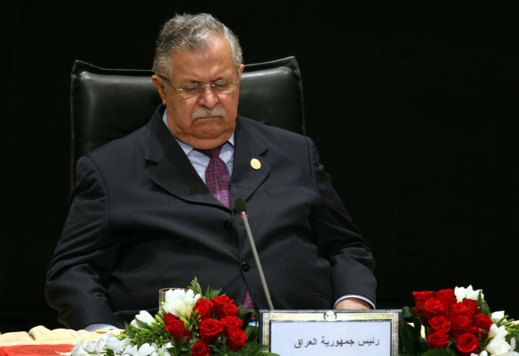 Mantan Presiden Irak, Jalal Talabani. (Foto: AFP)