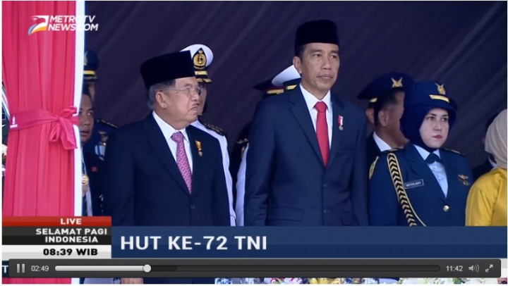 Jokowi Ucapkan Terima Kasih atas Dedikasi TNI Menjaga Pancasila