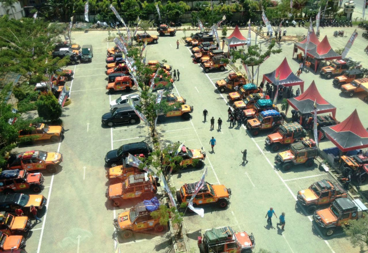 H-3 Start, Peserta IOX Celebes 2017 <i>Scrutineering</i> Ulang