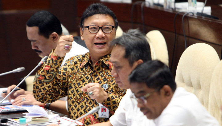 Mendagri Minta Maaf tak Menghadiri Pembahasan Perppu Ormas