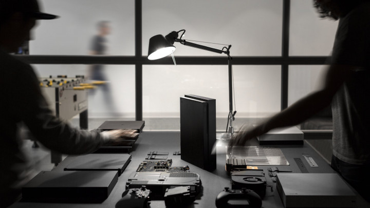 Microsoft Pamer Rahasia Desain Xbox One X yang Sangat Ringkas