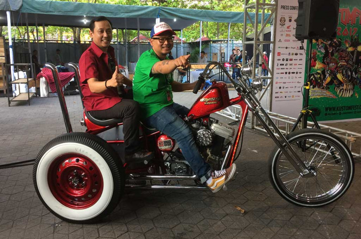 Intip si 'Ojo Dumeh', Trike Gabungan Motor dan Mobil