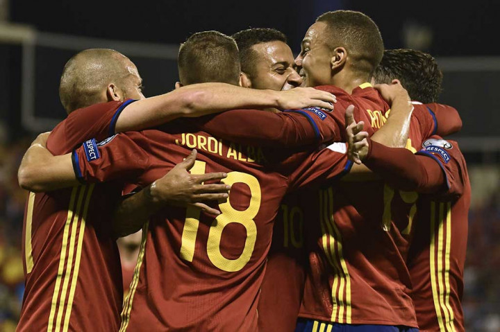 Spanyol Melenggang ke Piala Dunia 2018
