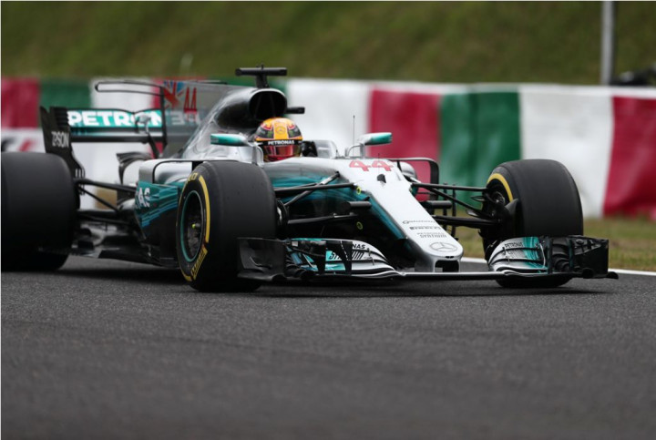 Lewis Hamilton Start Terdepan di Suzuka