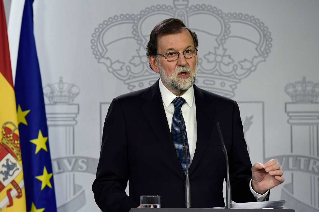 PM Spanyol Mariano Rajoy. (Foto: AFP/Javier Soriano)