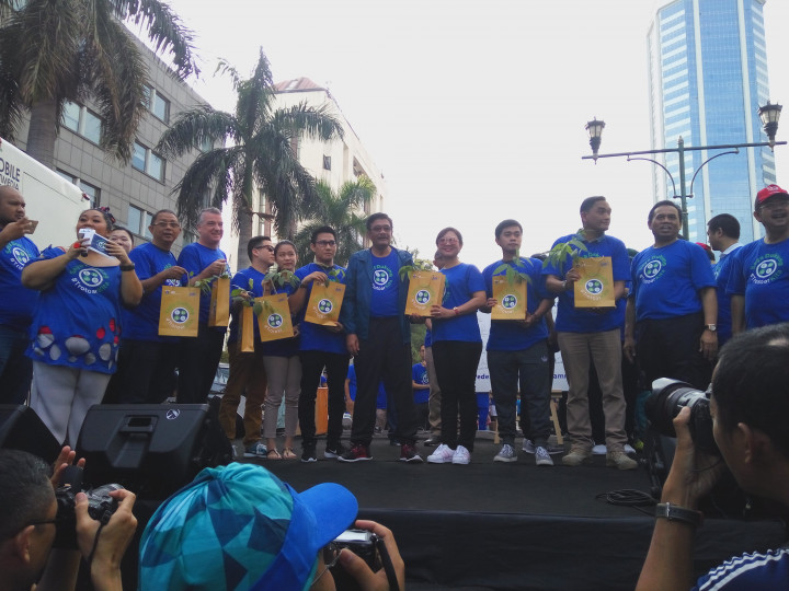 Revitalisasi Trotoar Sudirman-Thamrin Rampung Agustus 2018