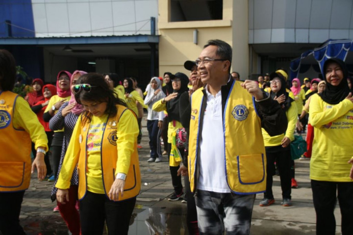 Ketua MPR Olahraga Bersama Penyandang Diabetes