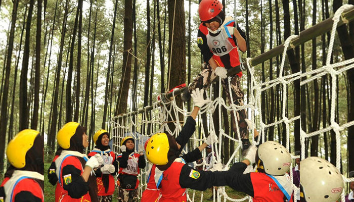 Pramuka Gelar Lomba Tingkat V Nasional di Cibubur