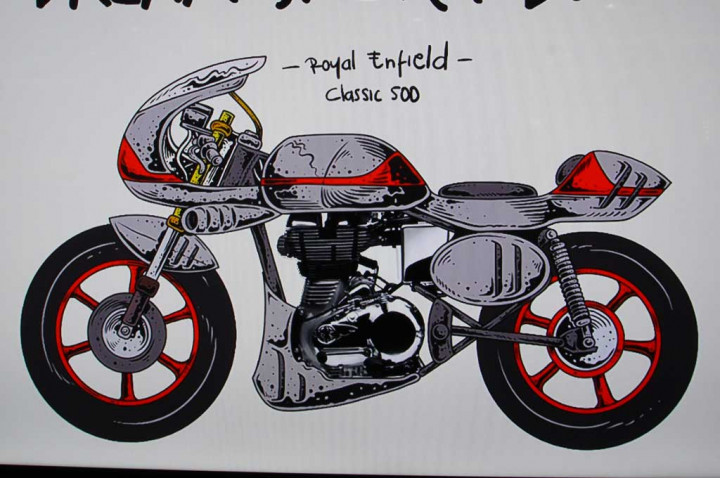 Royal Enfield Pacu <i>Builder</i> Bikin Karya Otentik