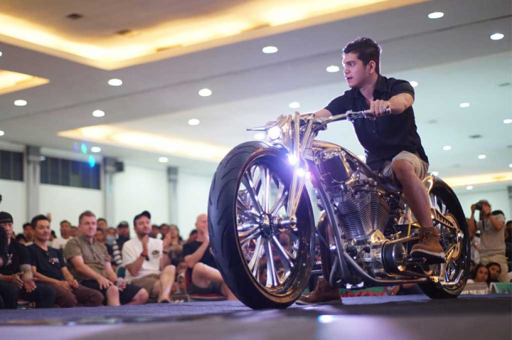 Harley-Davidson Softail Evo Ini, Juarai Kustomfest 2017