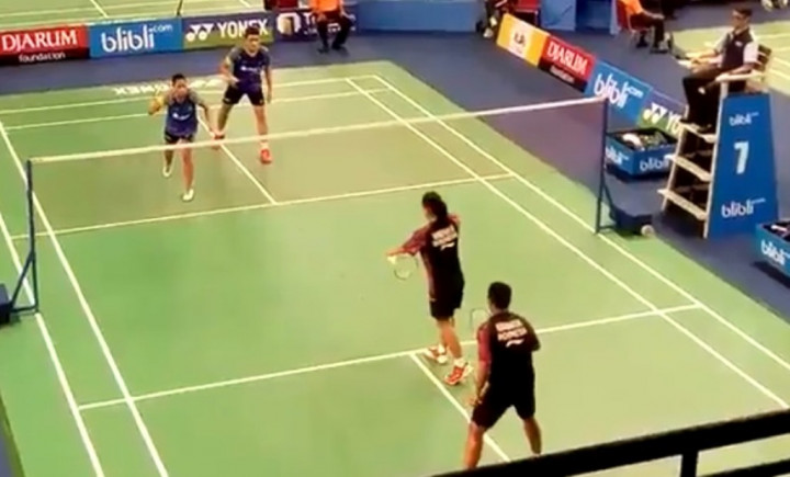 Ganda Campuran Menang, Indonesia Buka Keunggulan atas Brasil