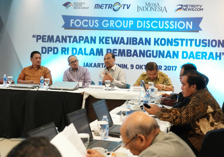 Peran DPD pada Pertumbuhan Ekonomi Dipertanyakan