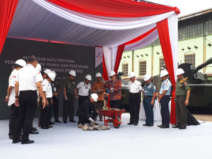 PT Pindad Targetkan Produksi 275 Juta Butir Amunisi Pertahun