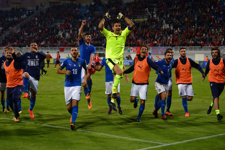 Tekuk Albania, Italia Melaju ke Fase Playoff