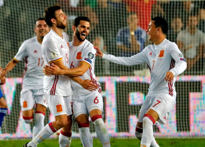 Spanyol Lolos ke Piala Dunia 2018 Tanpa Terkalahkan