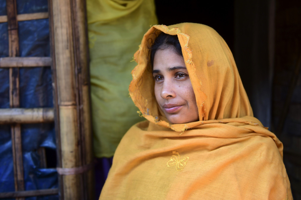 Salah seorang wanita Rohingya yang sudah berada di Cox's Bazar sejak 2016. (Foto: AFP)