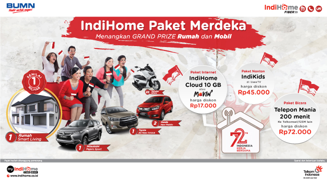 Paket Merdeka dari PT Telkom Masih Ada Lho