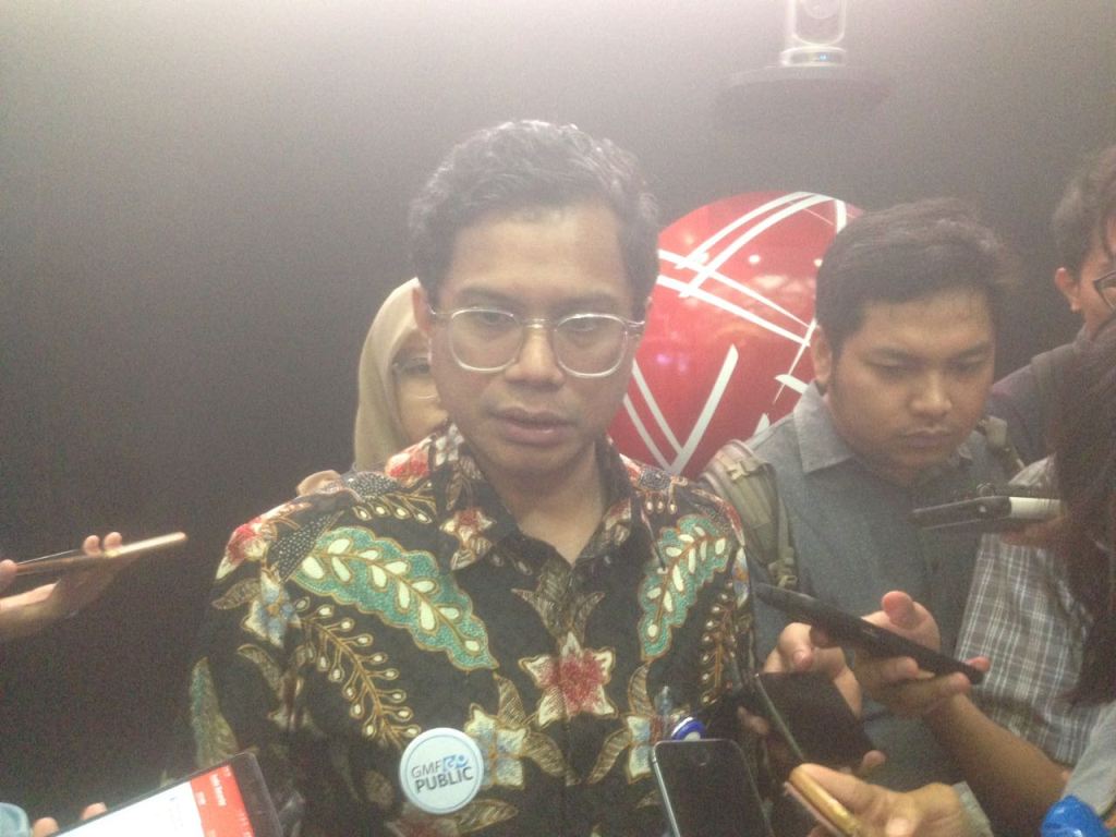 Direktur Utama Garuda Indonesia Pahala N Mansury (Foto: MTVN/Desi Angriani)