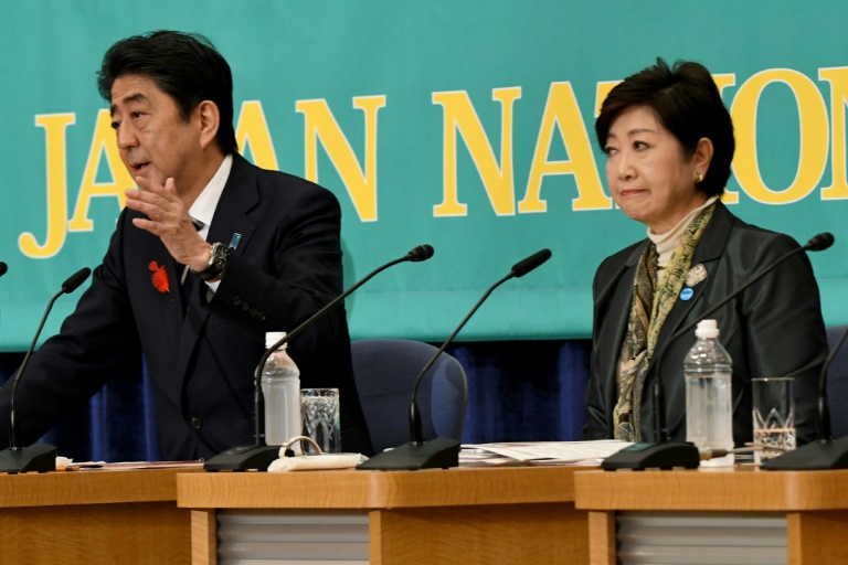 Japan's Prime Minister Shinzo Abe is facing an unexpected challenge from Tokyo Governor and head of the Party of Hope Yuriko Koike