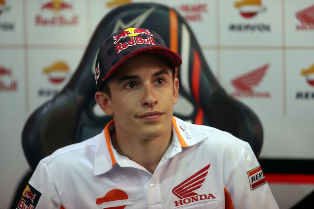 Pembalap Repsol Honda Marc Marquez (Foto: AFP)