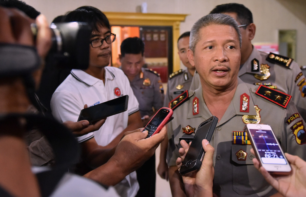 Kapolda Jateng Irjen Pol Condro Kirono. ANTARA FOTO/R. Rekotomo