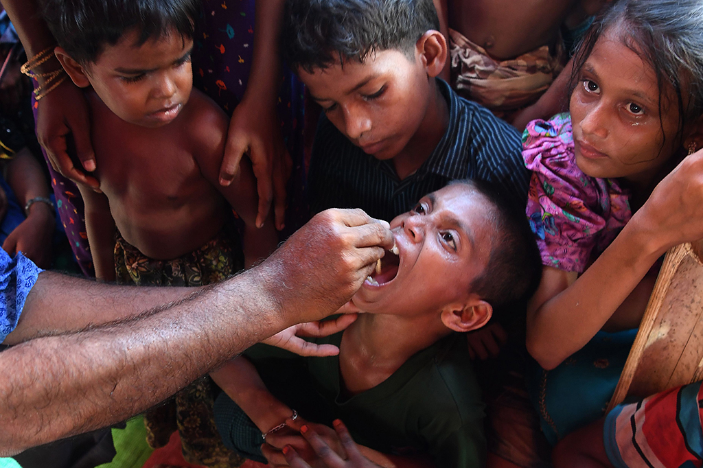 UNICEF Berikan Vaksin Kolera untuk Pengungsi Rohingya